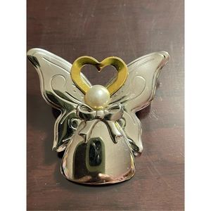 Jane Davis Signed Angel of Love Brooch Pin